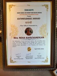 SWASTI Award for Neha
